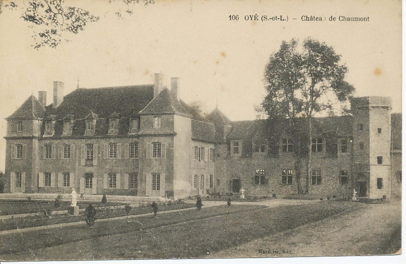 Oyé. Château de Chaumont.