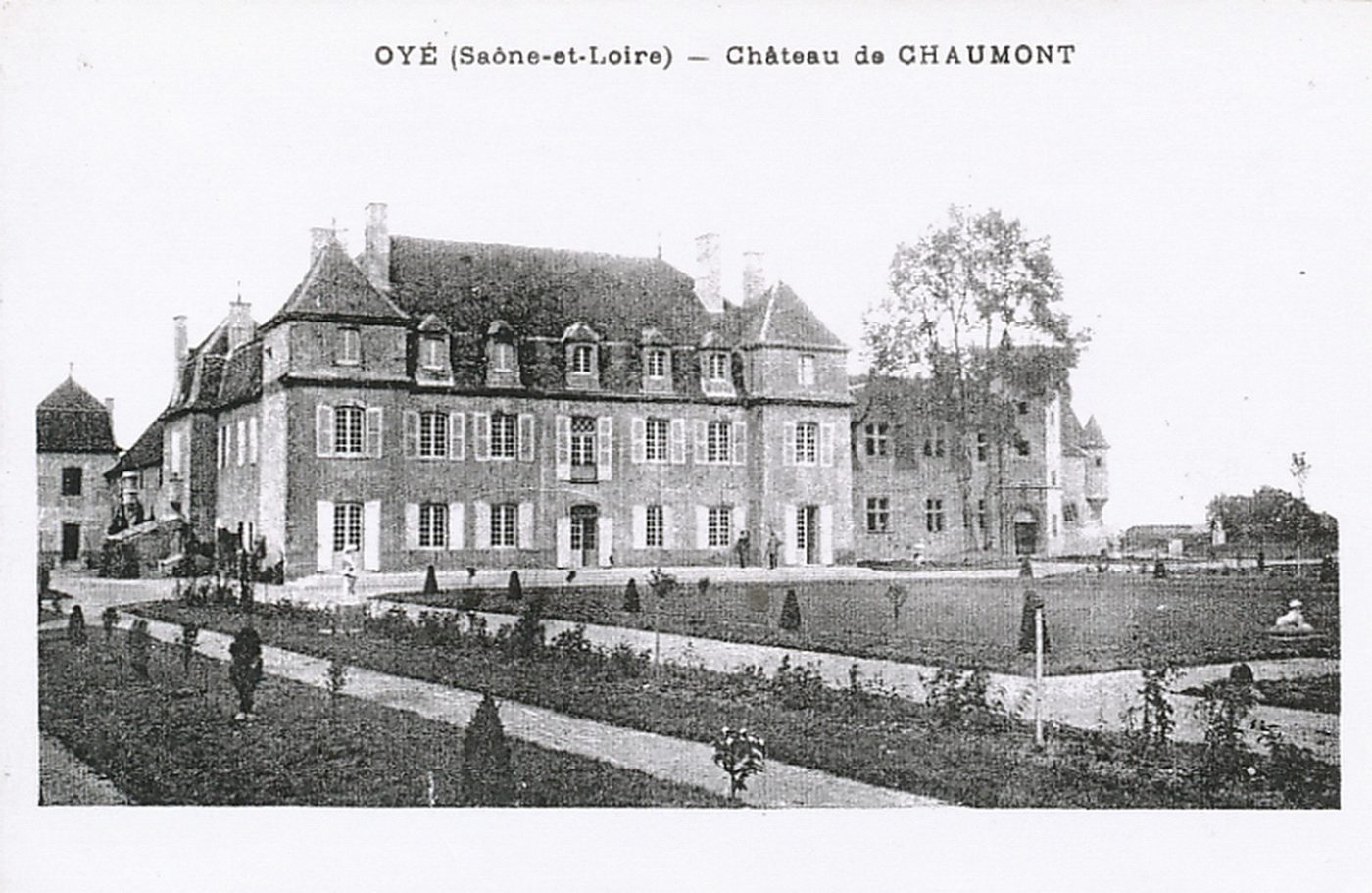 Oyé. Château de Chaumont.