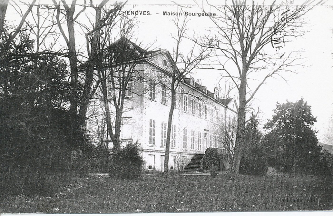 Maison bourgeoise. Chenôves.
