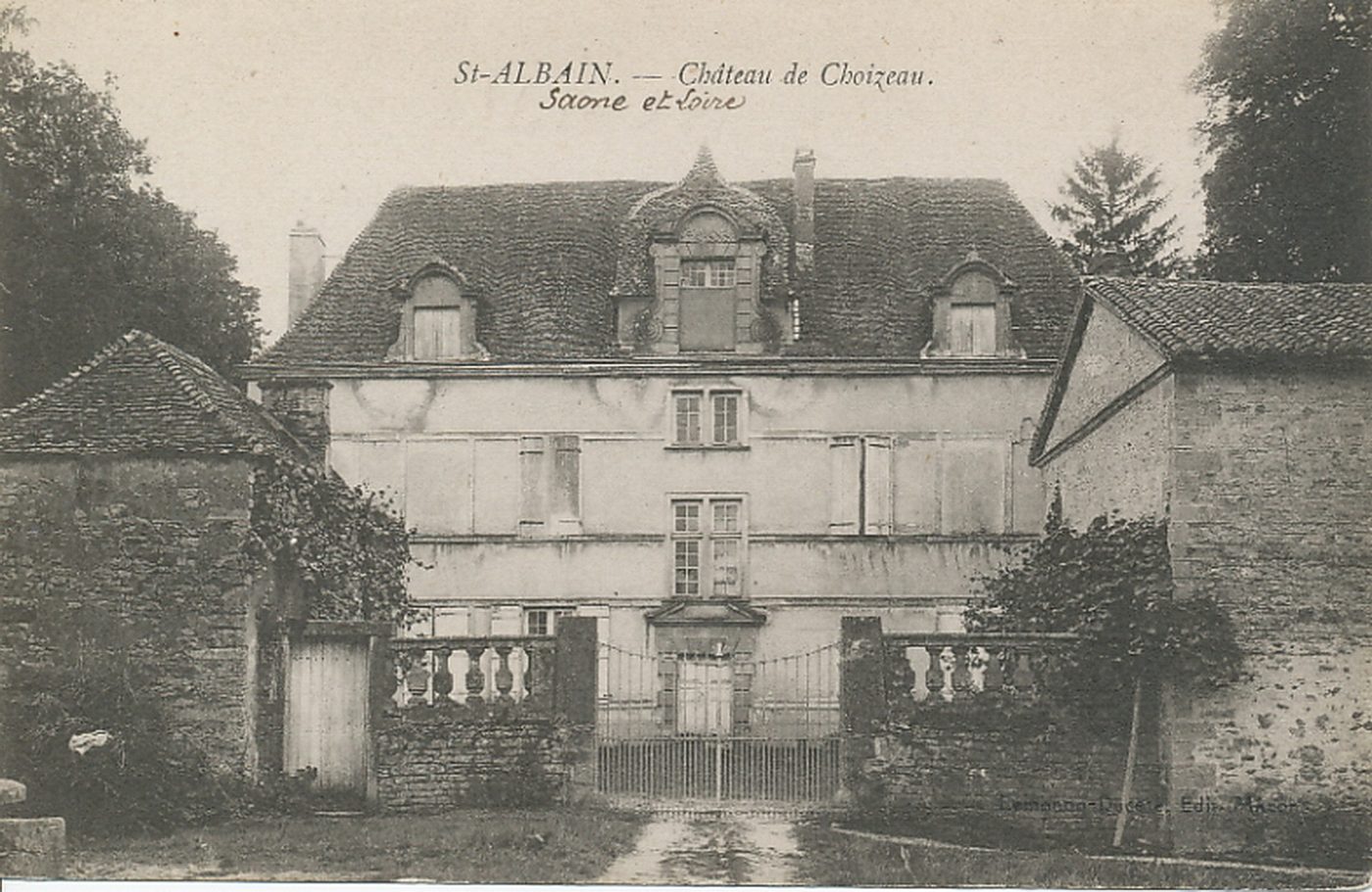 Saint-Albain. Château de Choiseau.