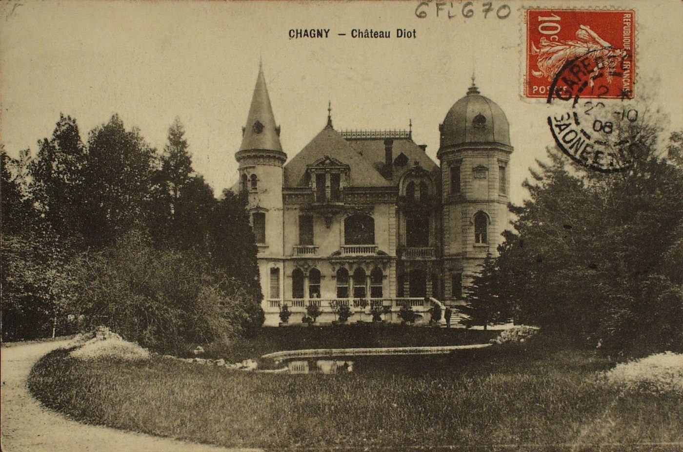 Chagny. Château Diot.