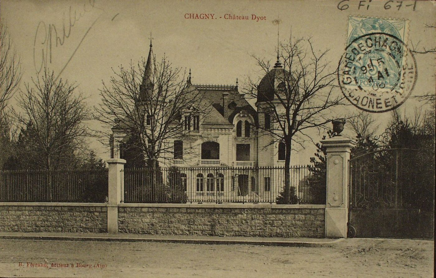 Chagny. Château Diot