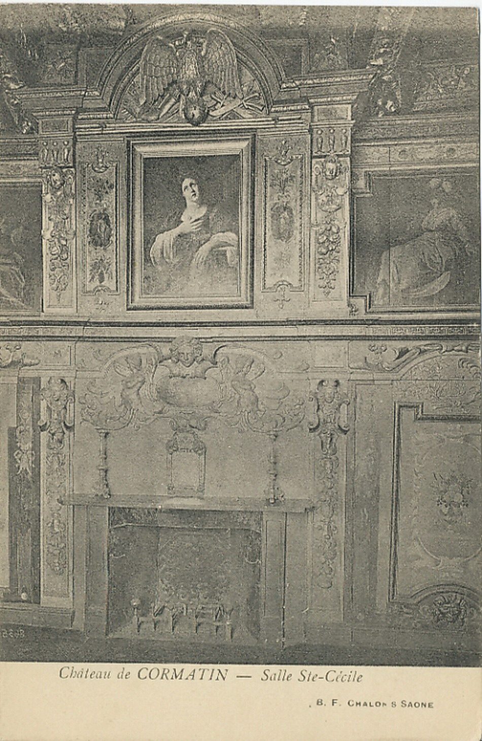 Château de Cormatin. Salle Sainte-Cécile.