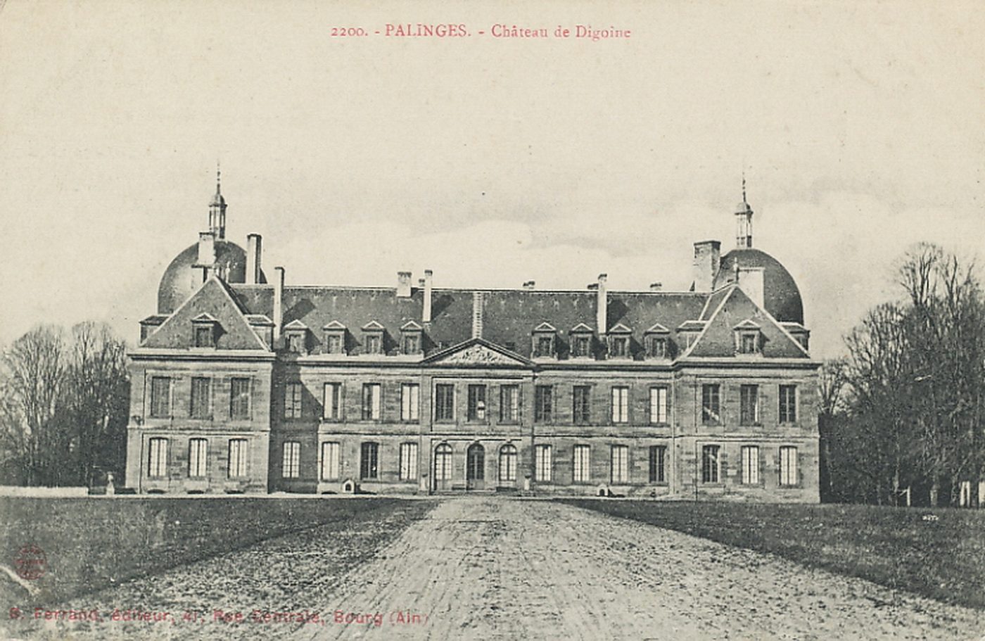 Palinges. Château de Digoine.