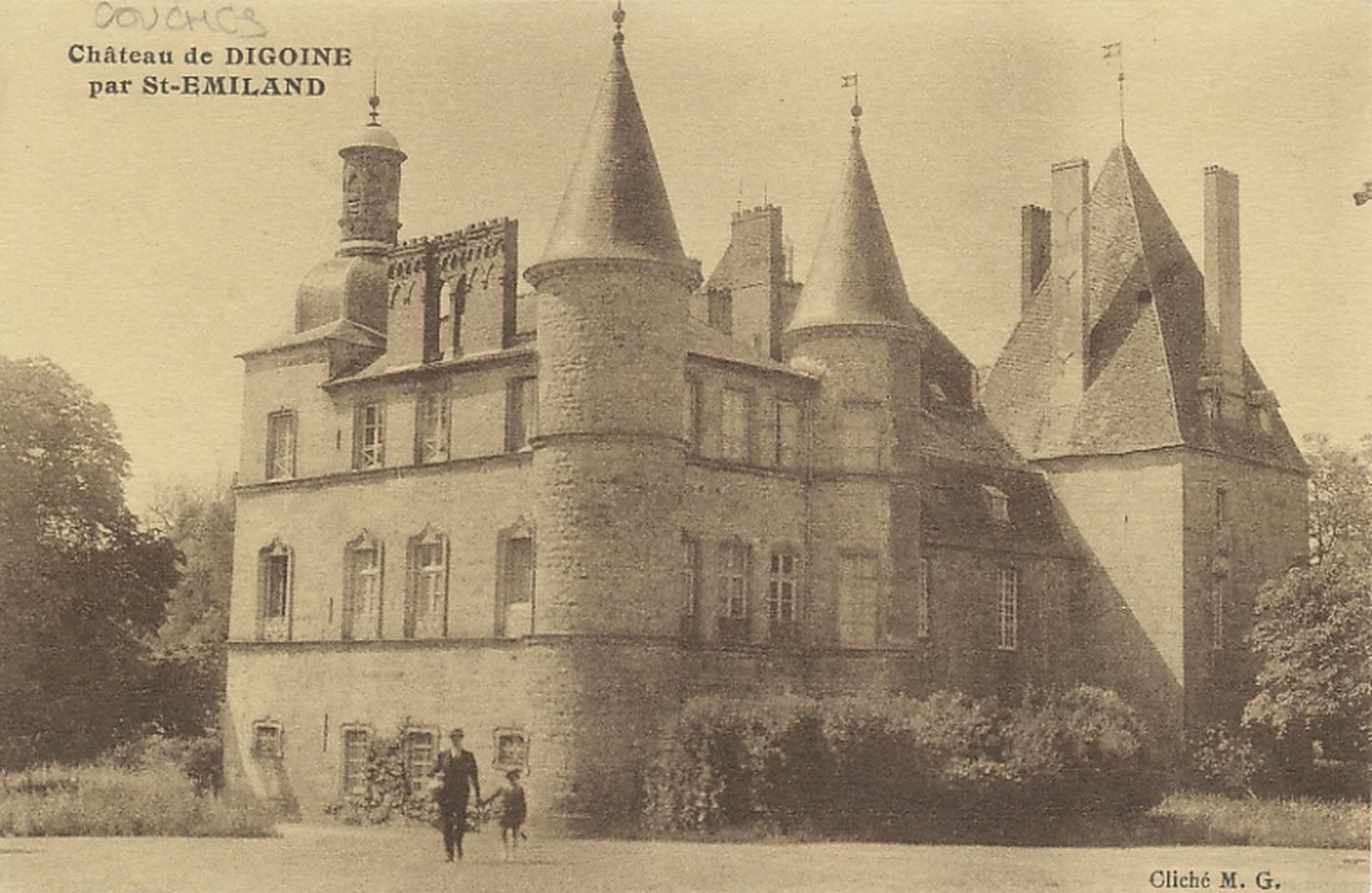 Château de Digoine par Saint-Emiland.