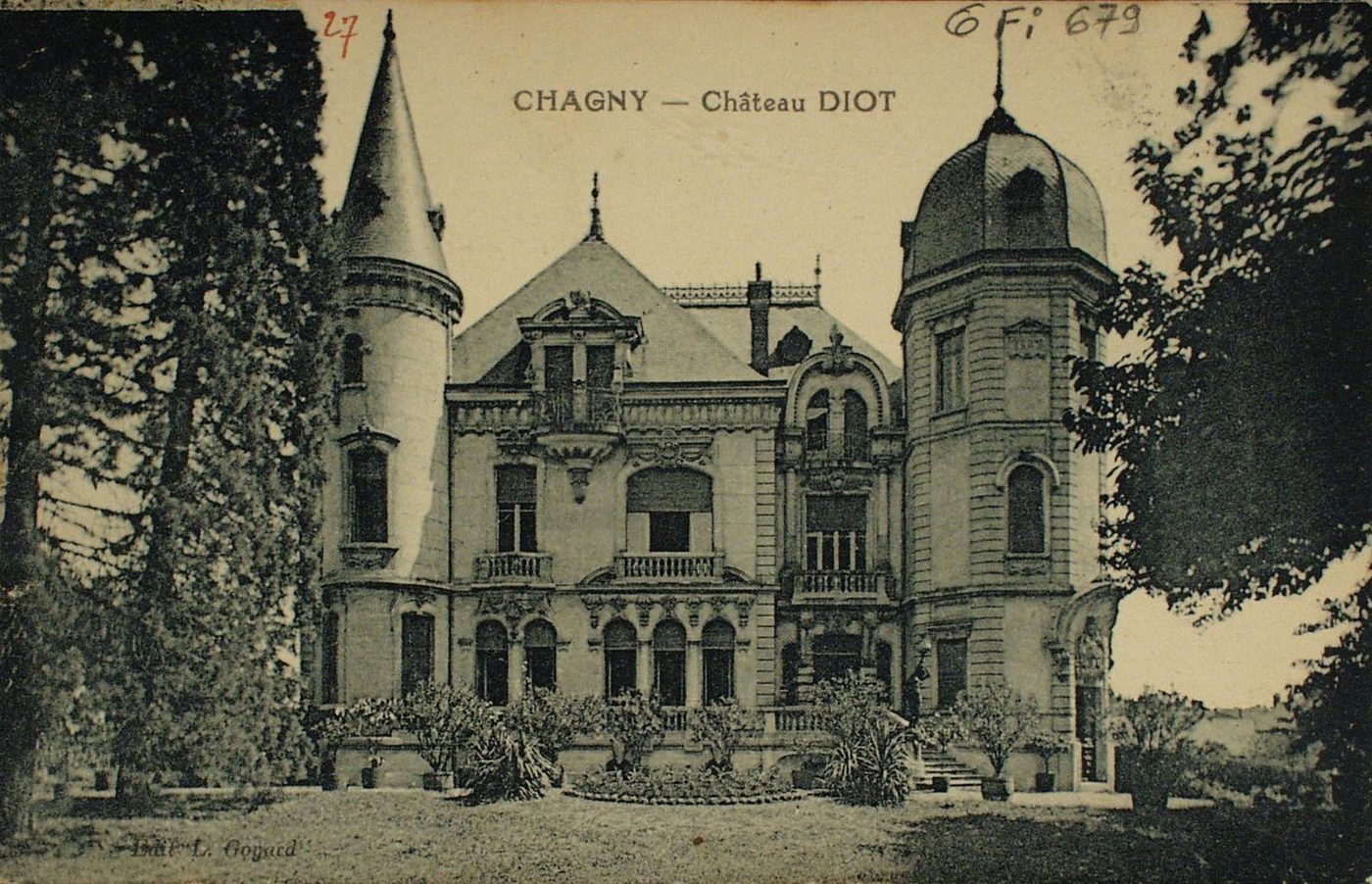 Chagny. Château Diot.