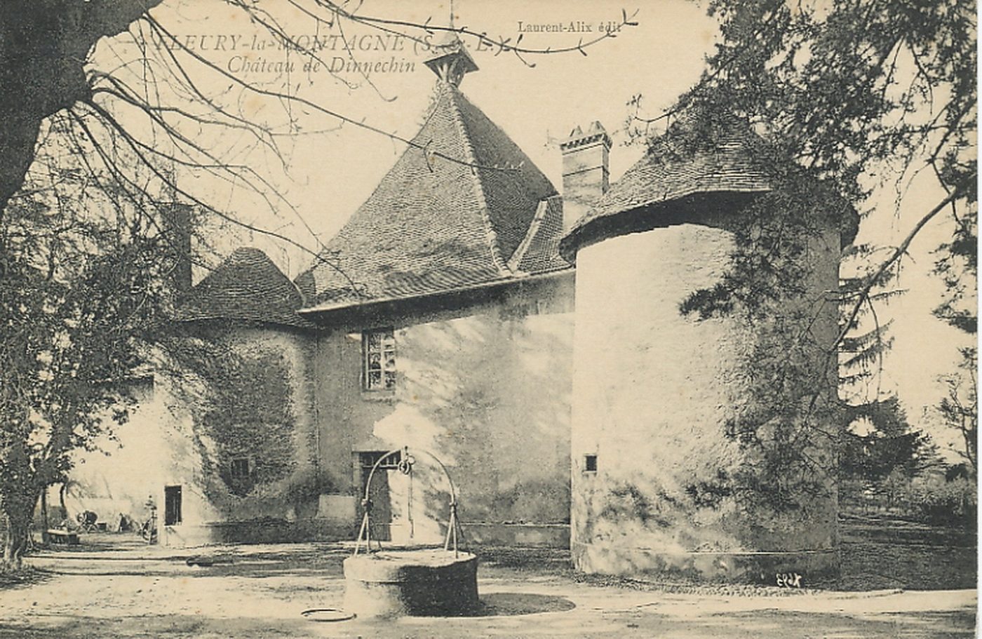 Fleury-la-Montagne. Château de Dinnechin.