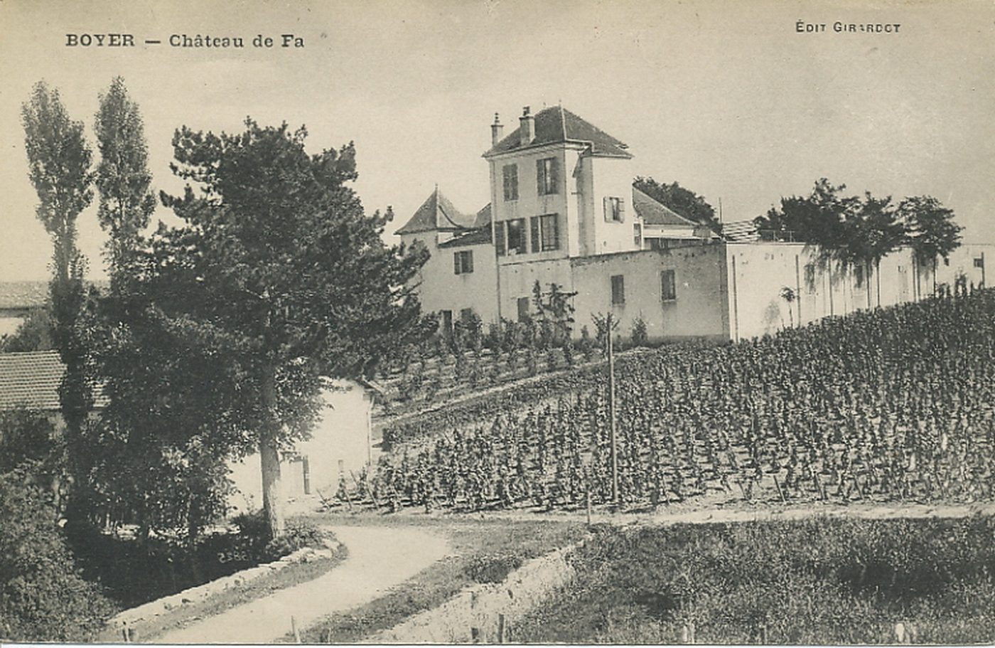 Boyer. Château de Fa.