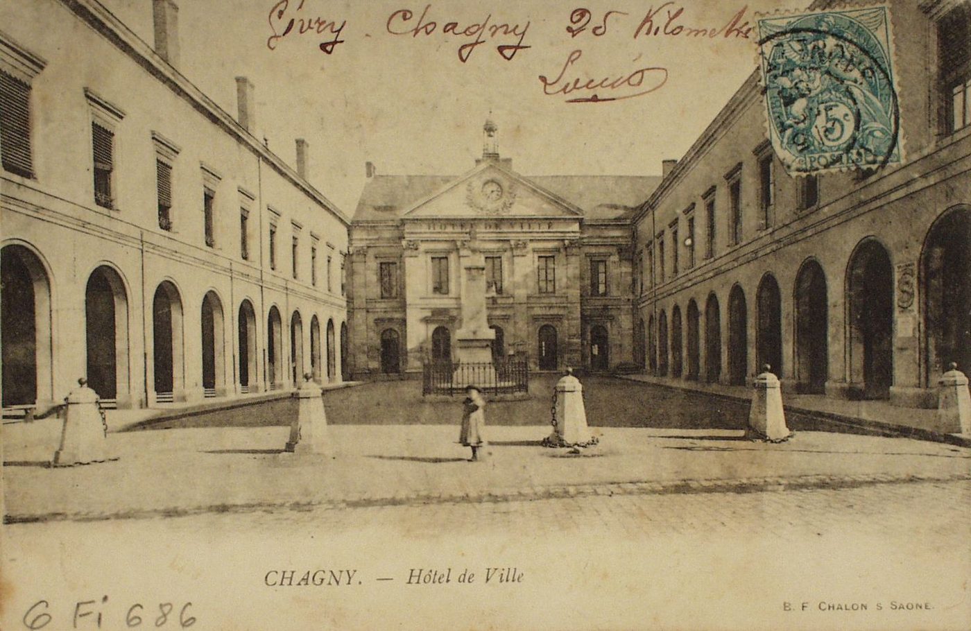 Chagny. Hôtel de ville.