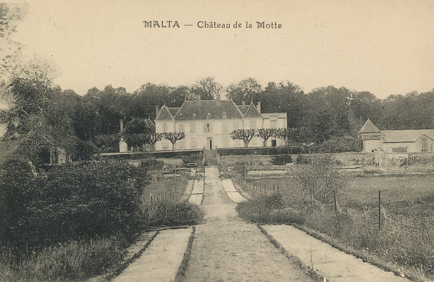 Malta. Château de la Motte.