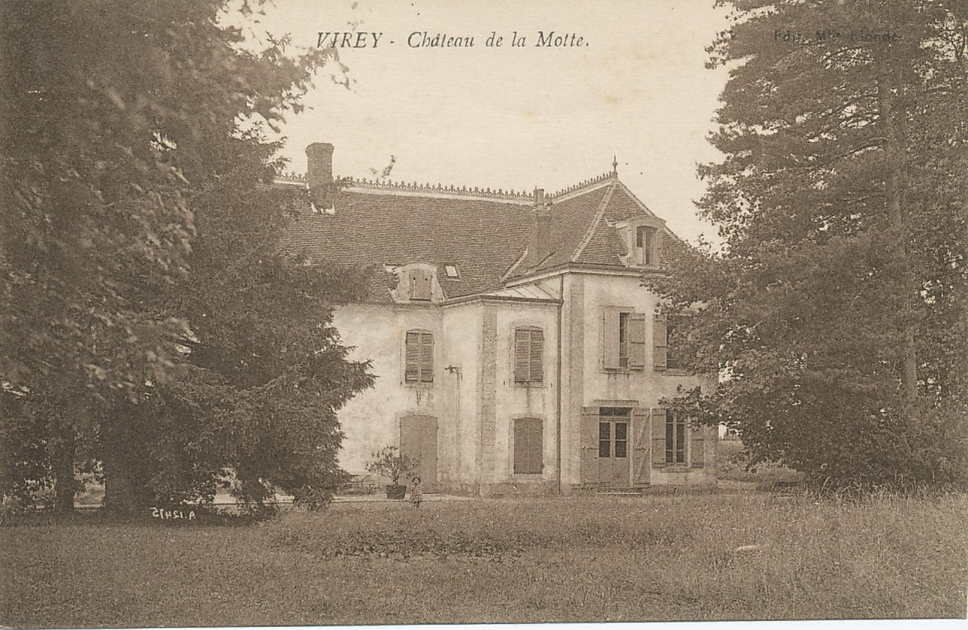 Virey. Château de la Motte.