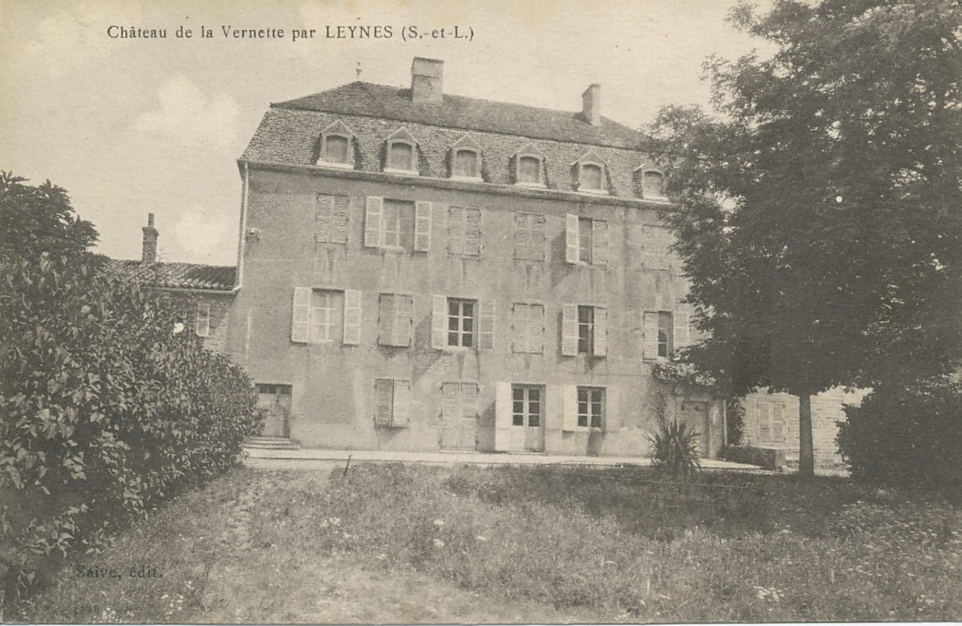 Château de la Vernette par Leynes.