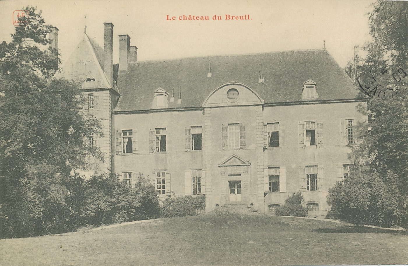 Le château du Breuil.
