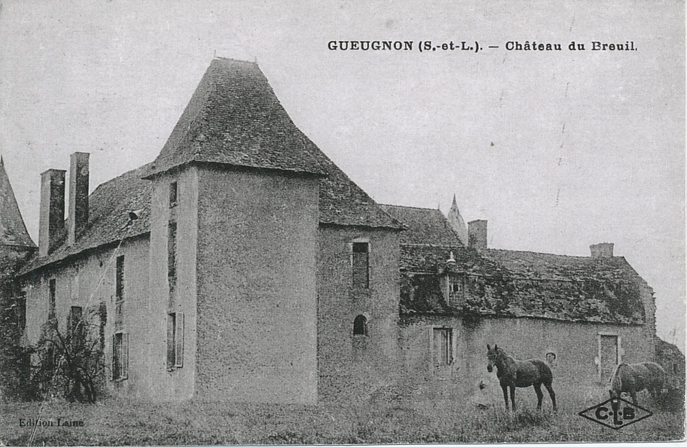 Gueugnon. Château du Breuil.