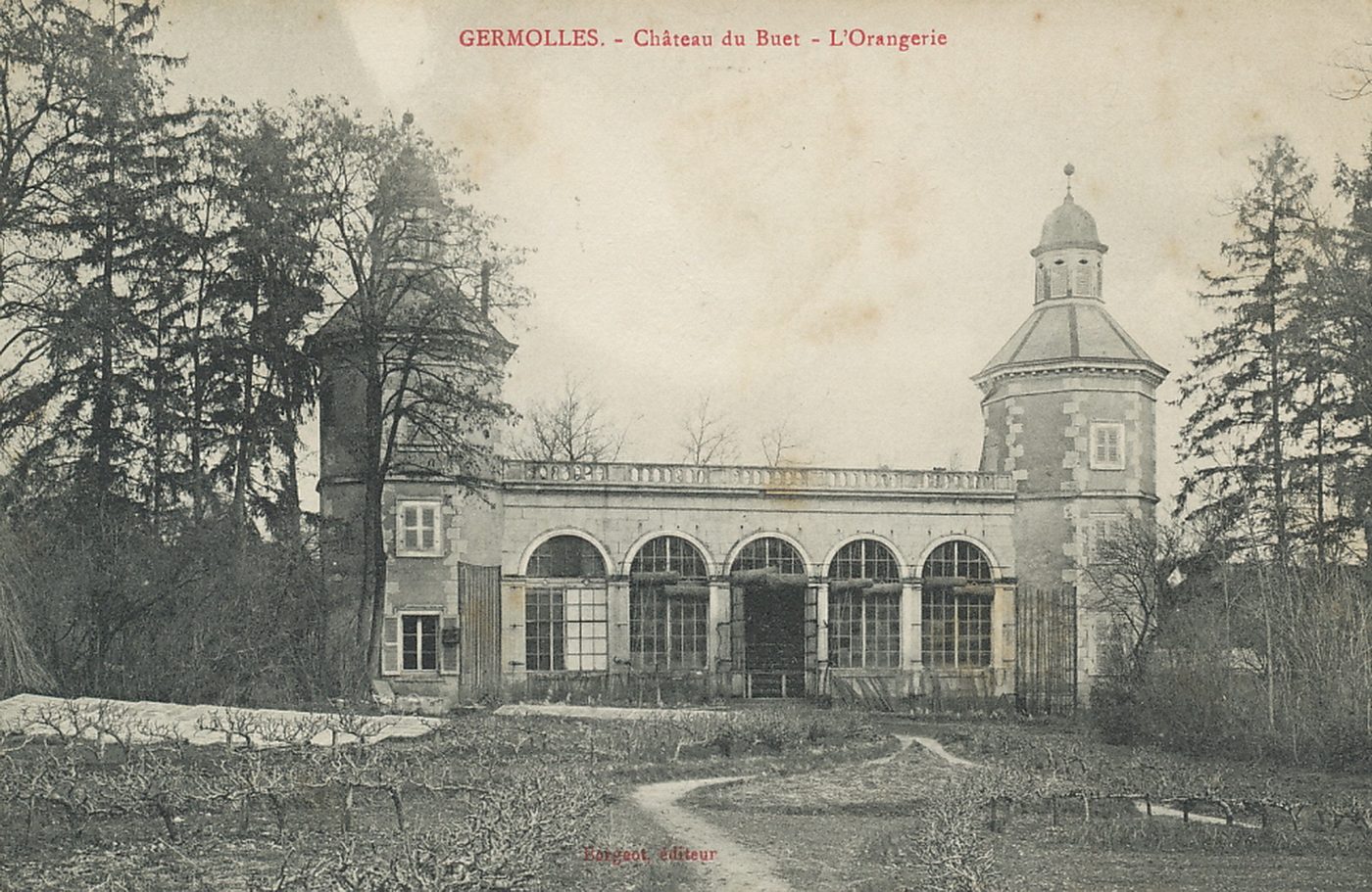 Germolles. Château du Buet. L'Orangerie.