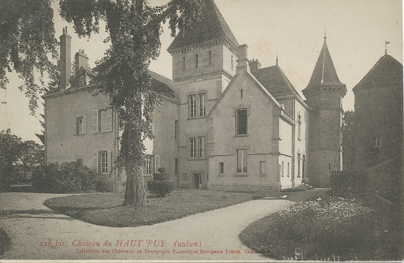 Château du Haut-Puy. Autun.