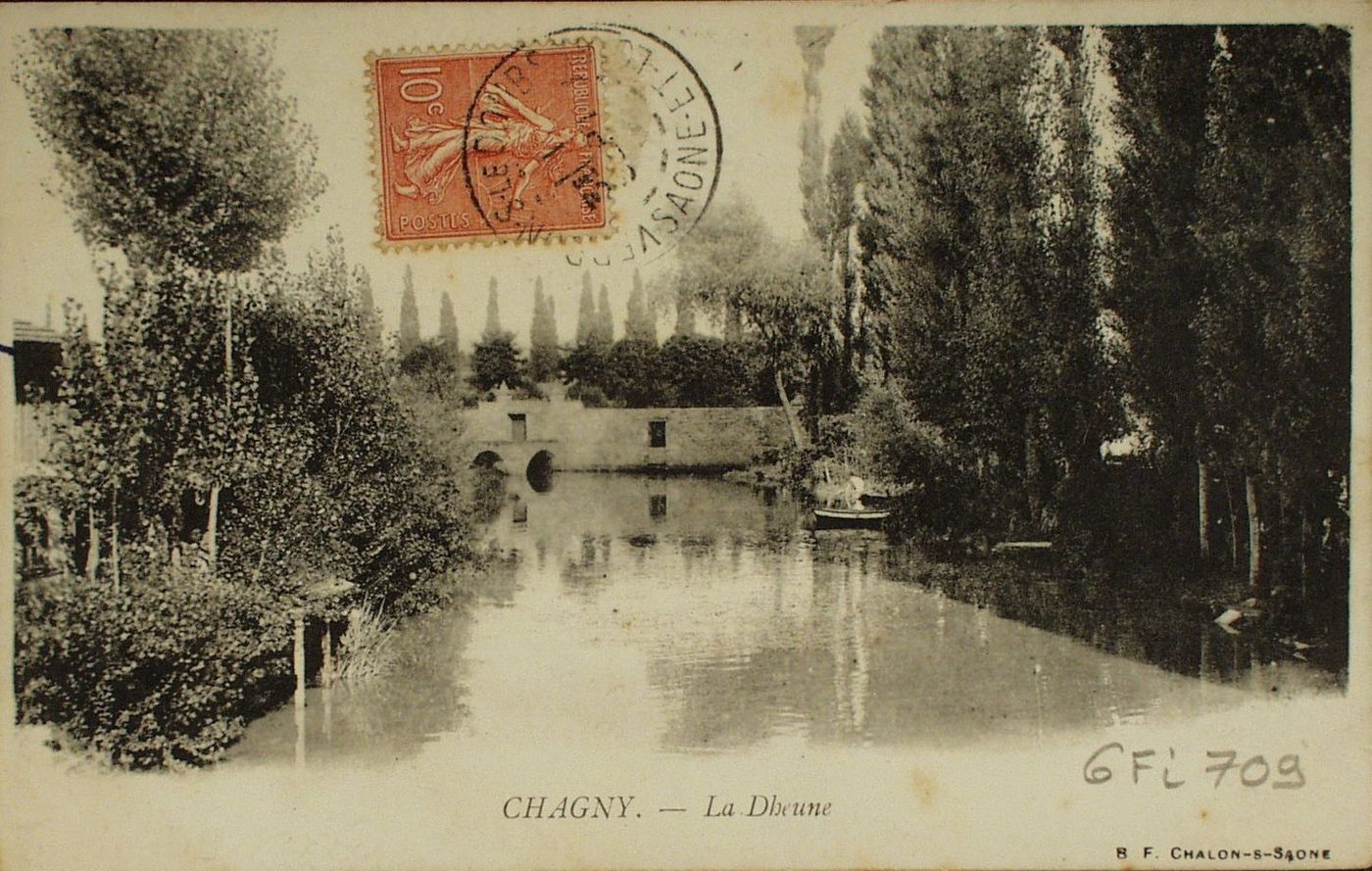 Chagny. La Dheune.