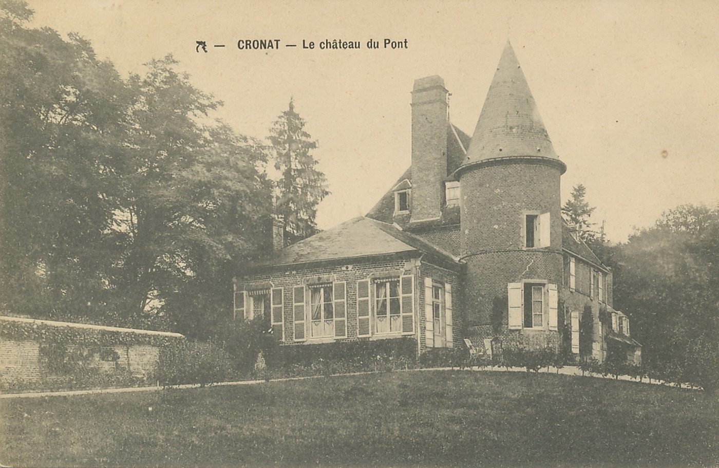 Cronat. Le château du Pont.