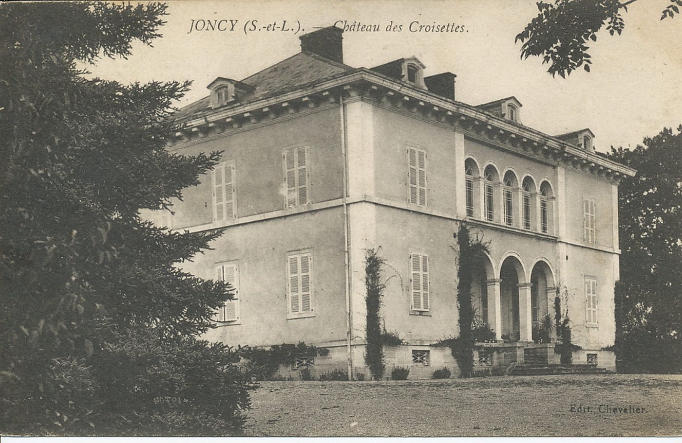 Joncy. Château des Croisettes.
