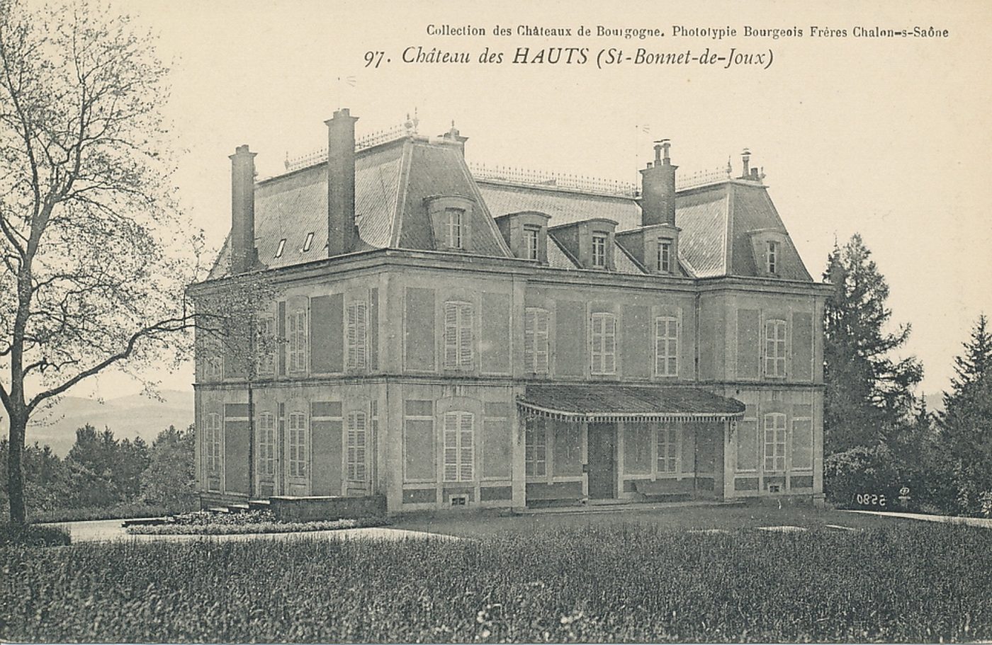 Château des Hauts (Saint-Bonnet-de-Joux).