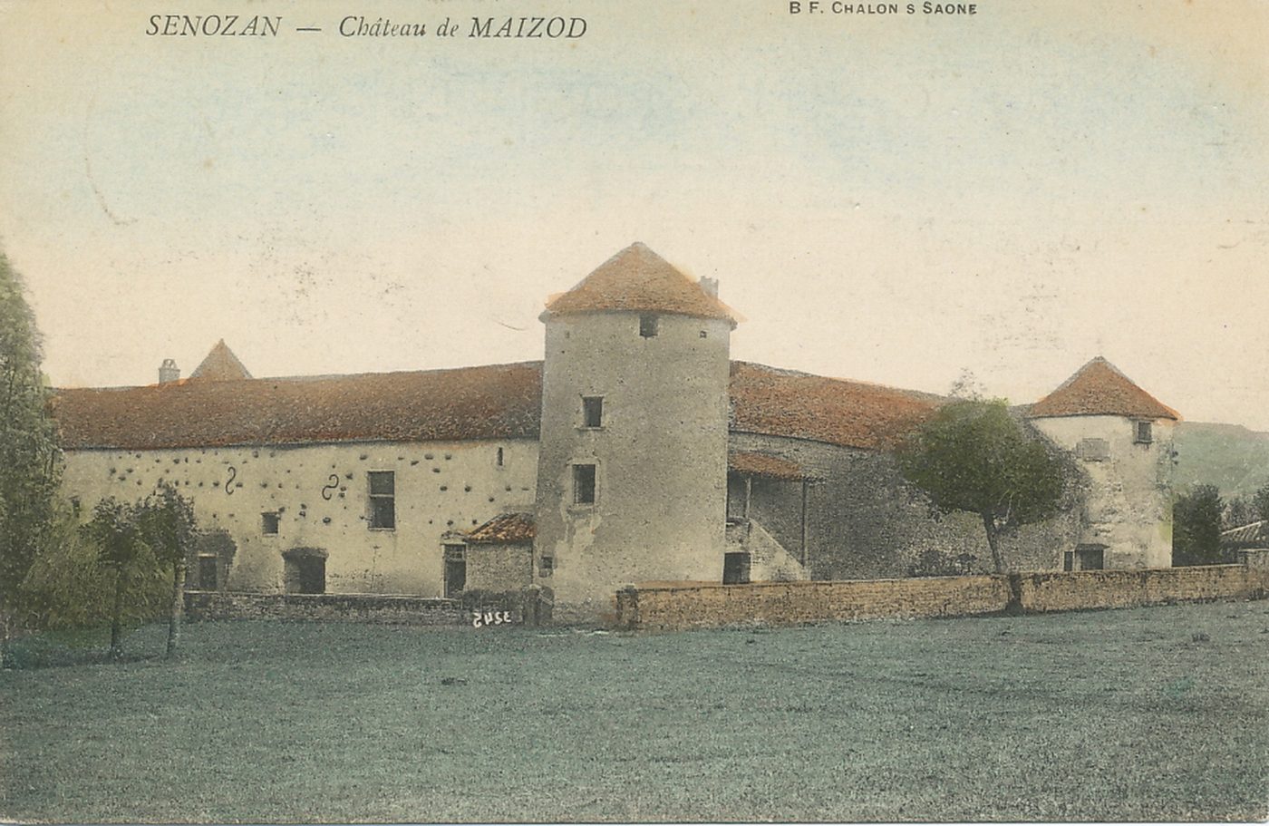 Senozan. Château de Maizod.