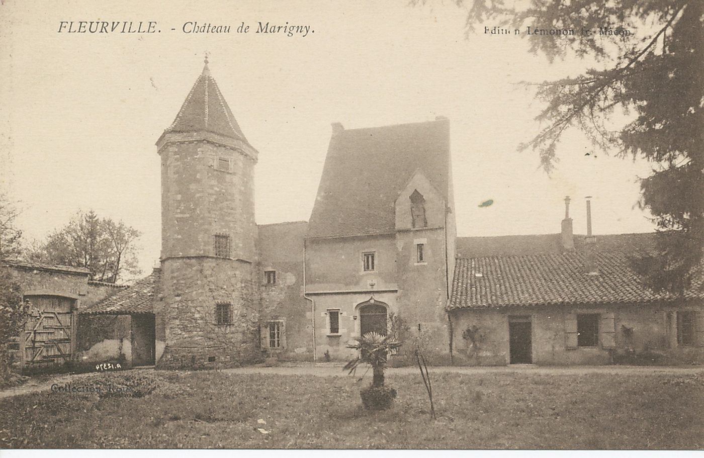 Fleurville. Château de Marigny.