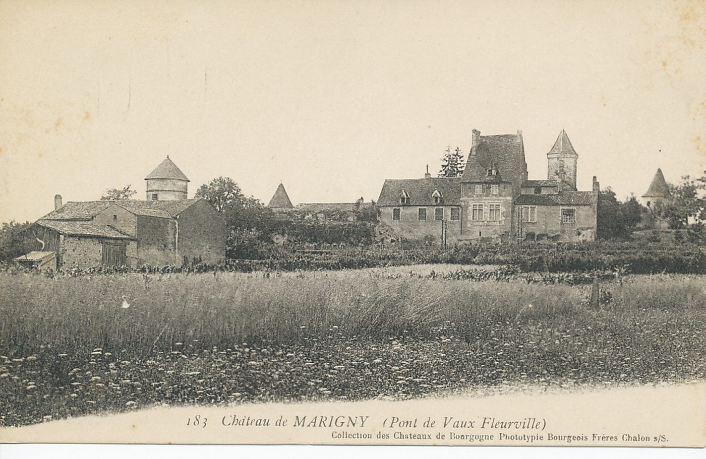 Château de Marigny (Pont-de-Vaux - Fleurville).