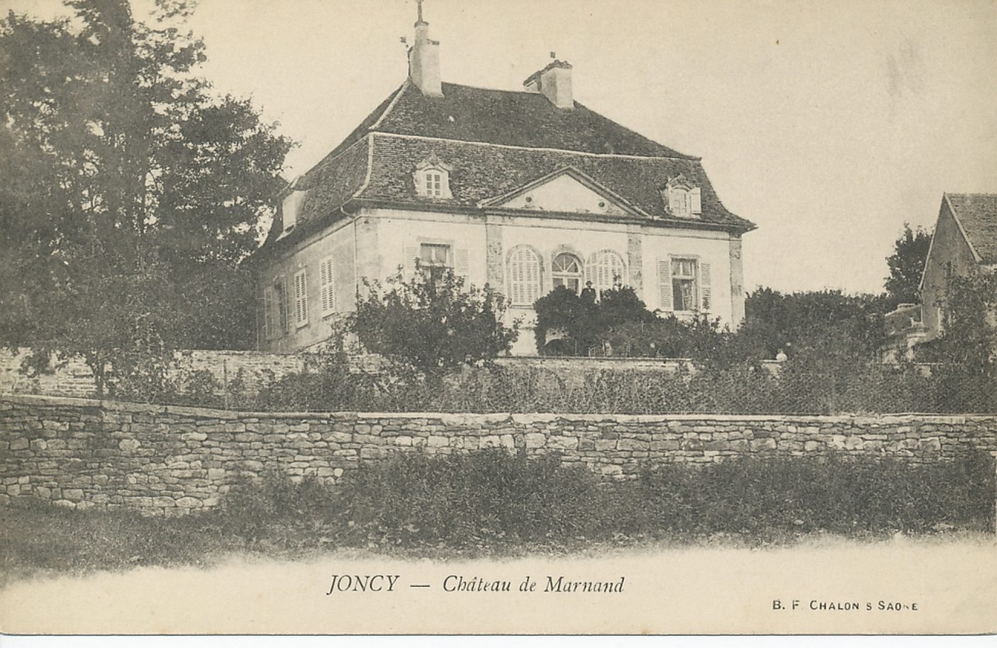Joncy. Château de Marnand.