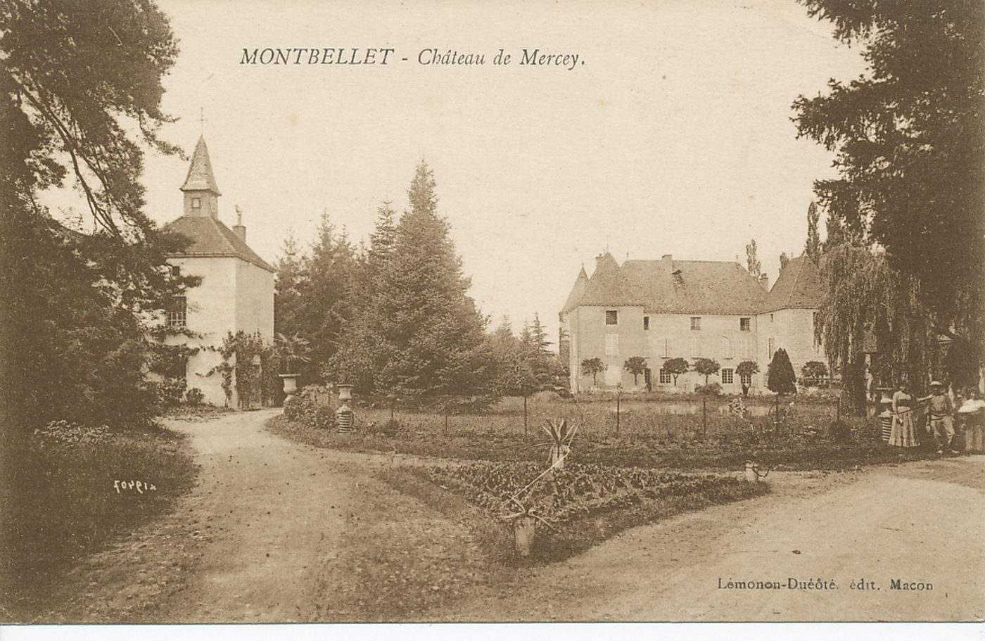 Montbellet. Château de Mercey.