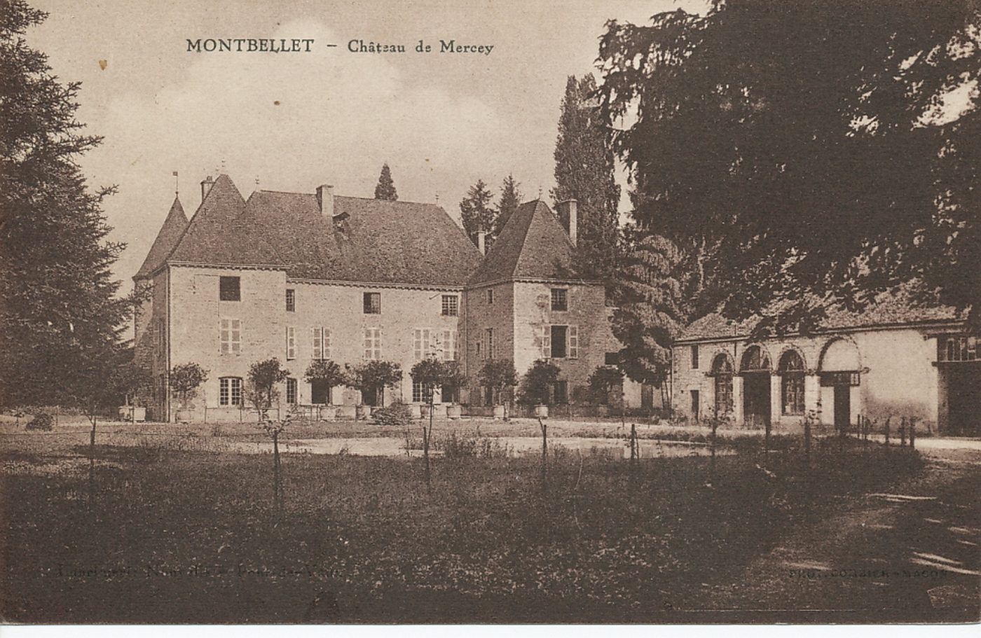 Montbellet. Château de Mercey.