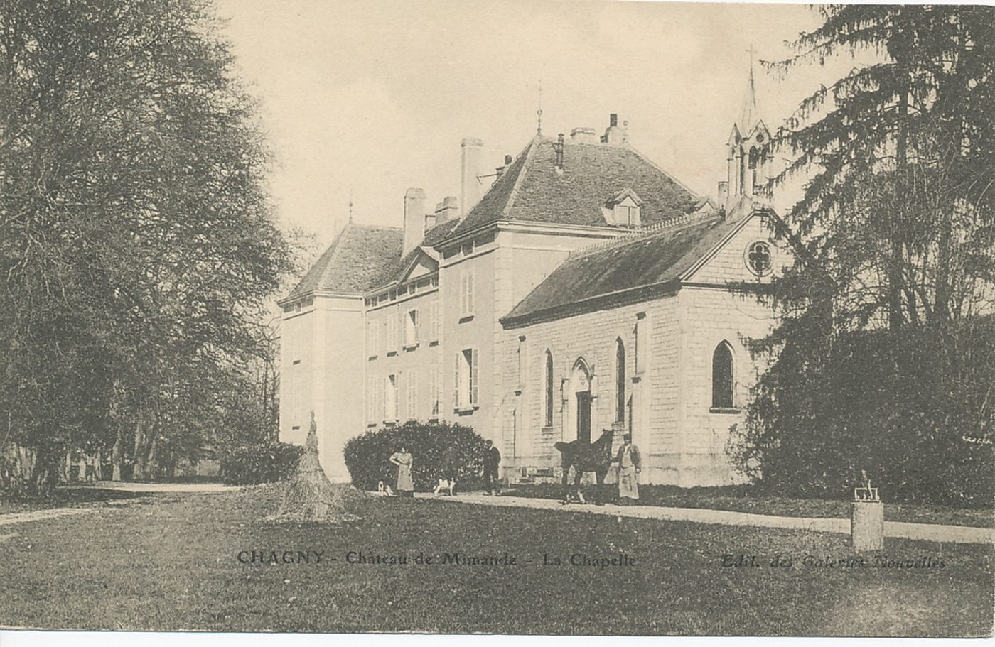 Chagny. Château de Mimande. La chapelle.
