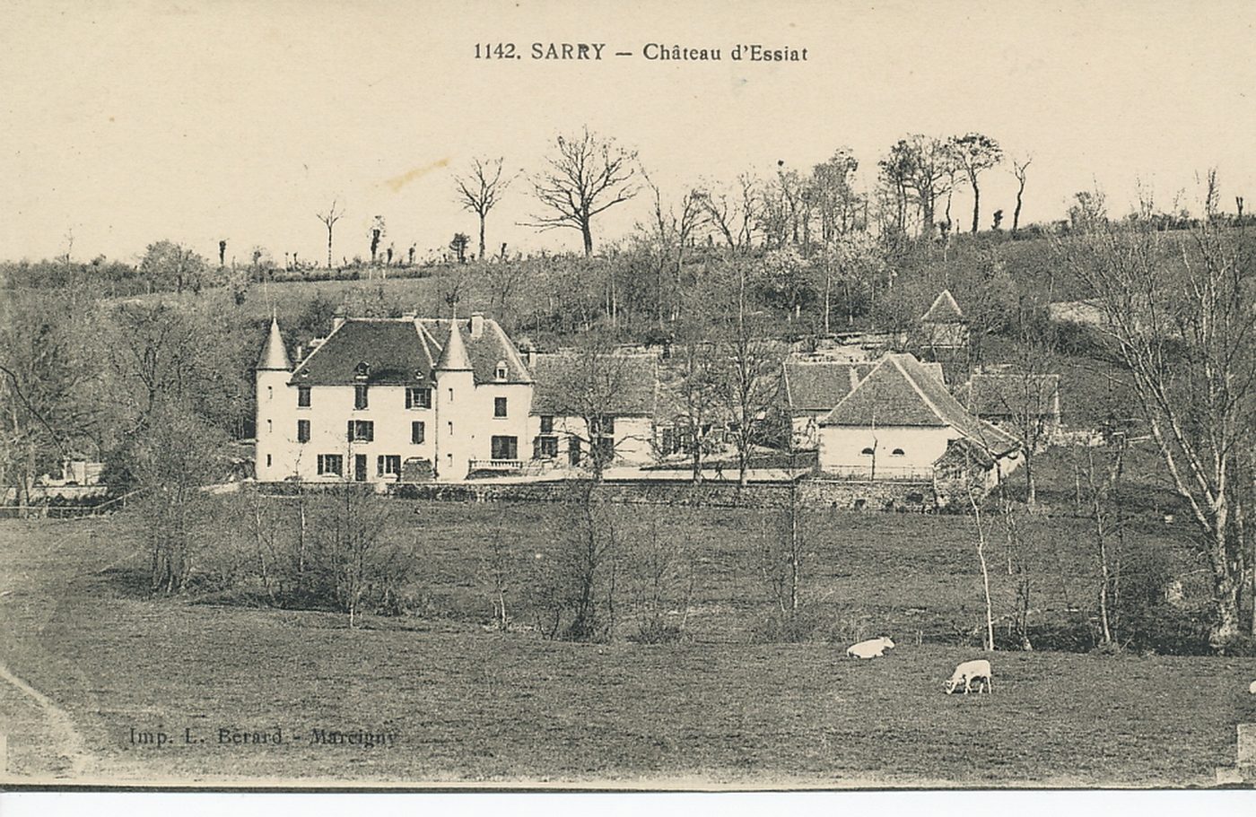 Sarry. Château d'Essiat.