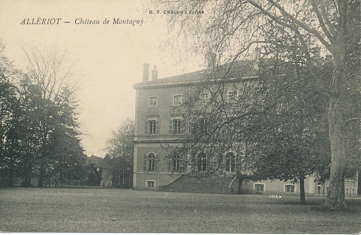Allériot. Château de Montagny.