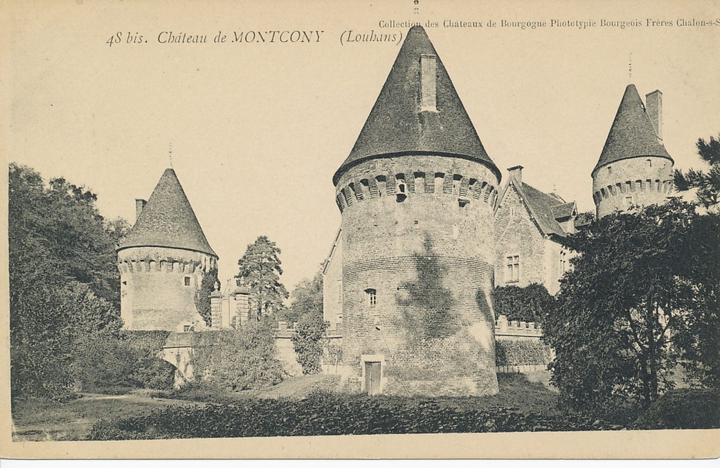 Château de Montcony (Louhans).