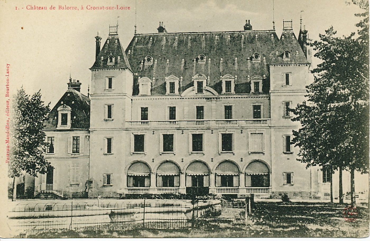 Château de Balorre à Cronat-sur-Loire.
