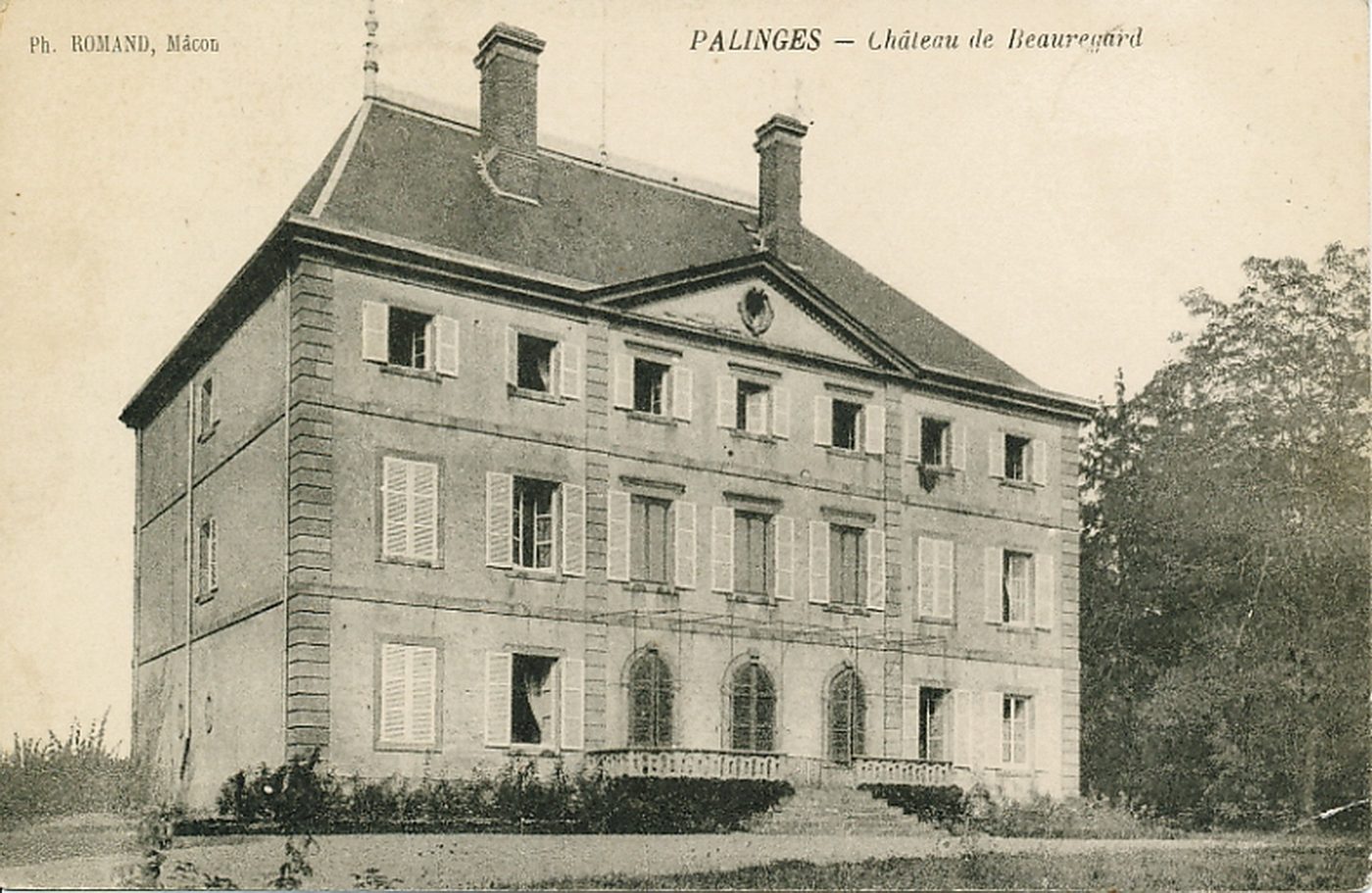Palinges. Château de Beauregard.