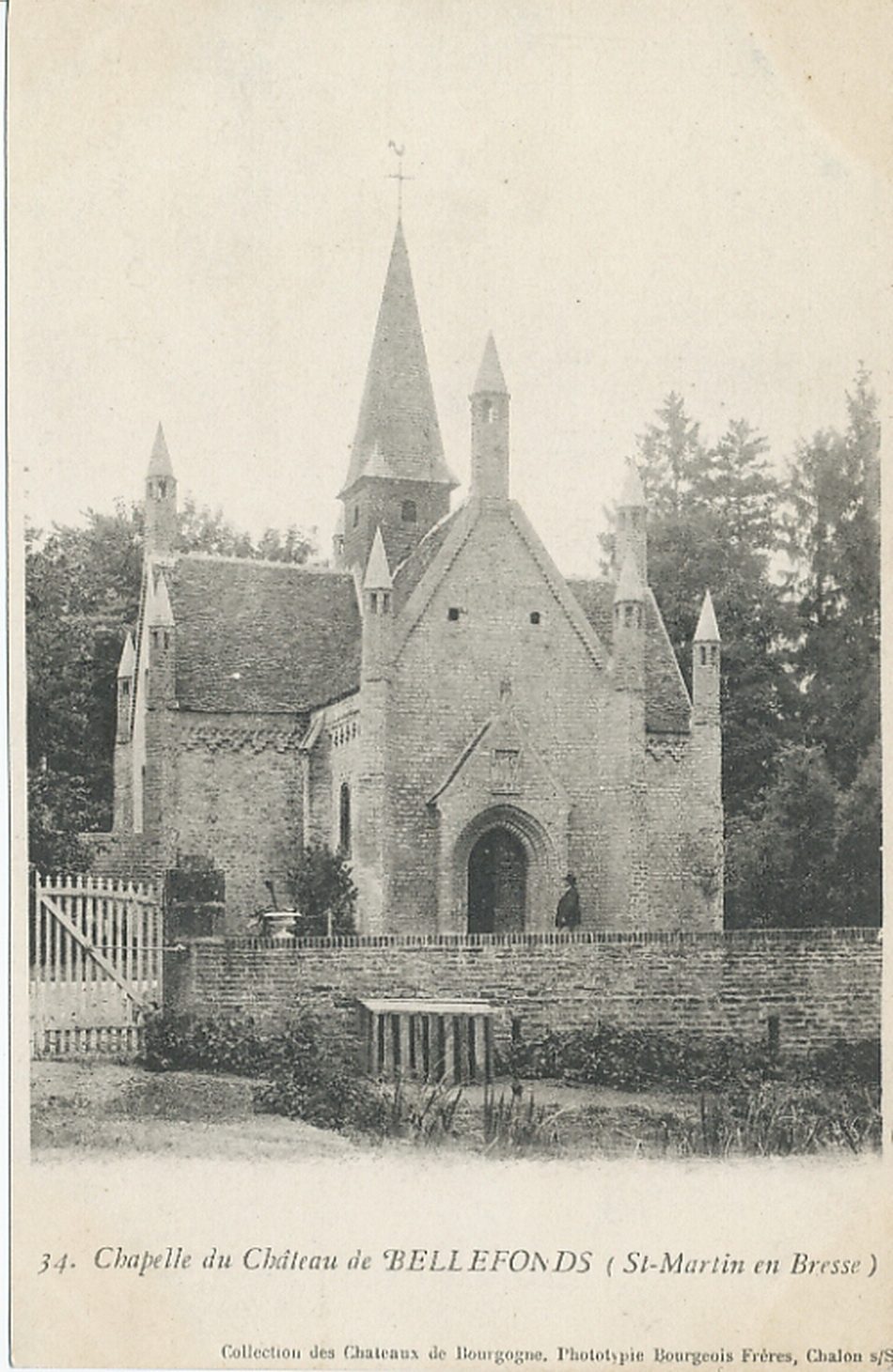 Chapelle du château de Bellefonds (Saint-Martin-en-Bresse).
