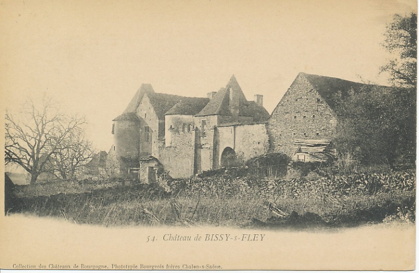 Château de Bissy-sur-Fley.