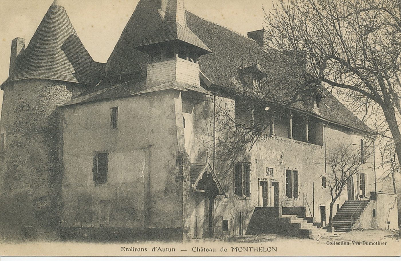 Environs d'Autun. Château de Monthelon.