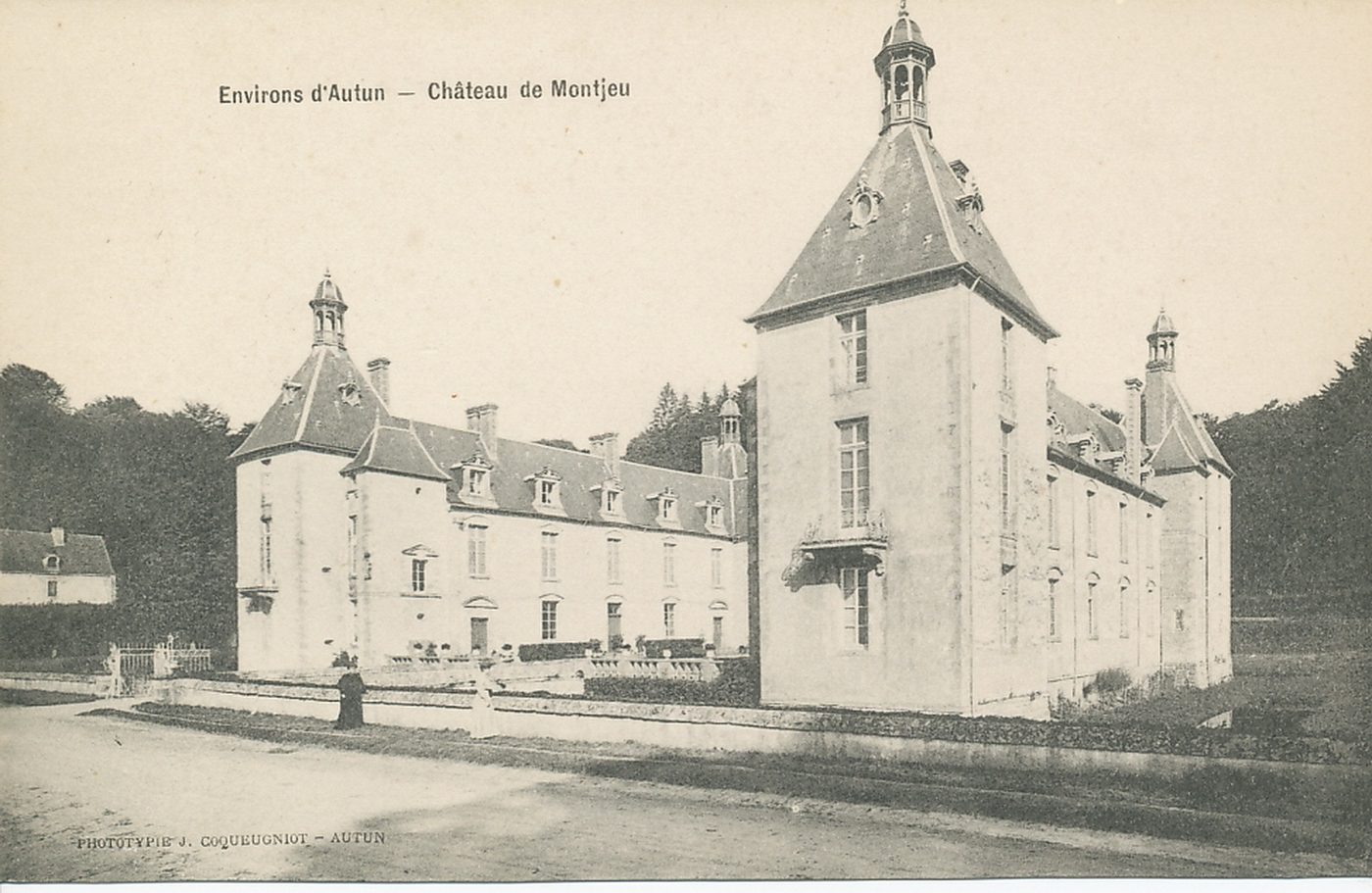 Environs d'Autun. Château de Montjeu.
