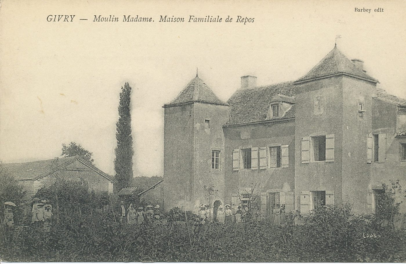 Givry. Moulin Madame. Maison familiale de repos.