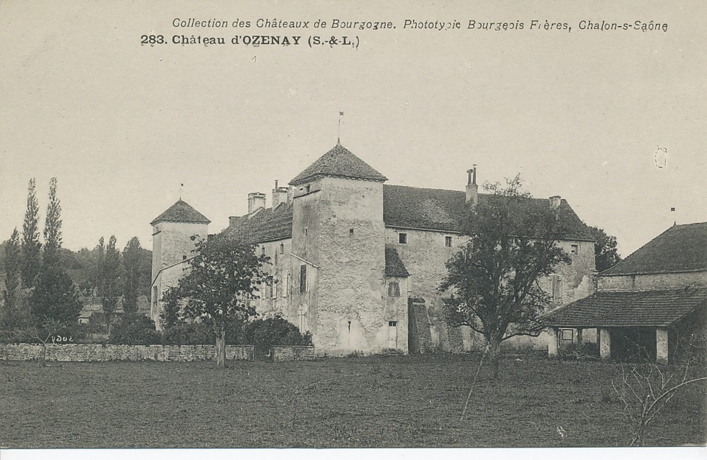 Château d'Ozenay.