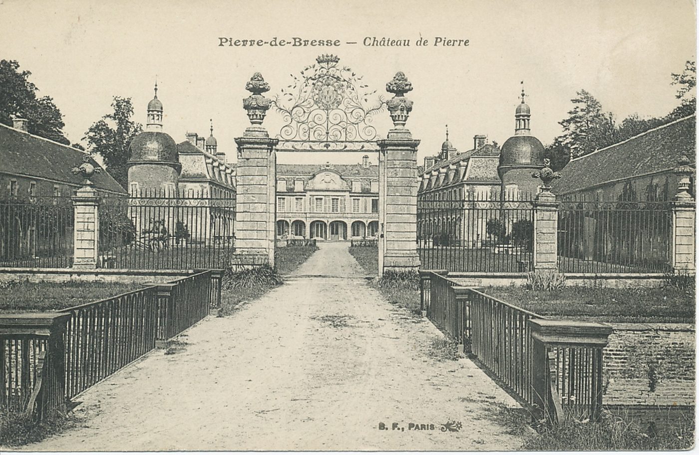 Pierre-de-Bresse. Château de Pierre.