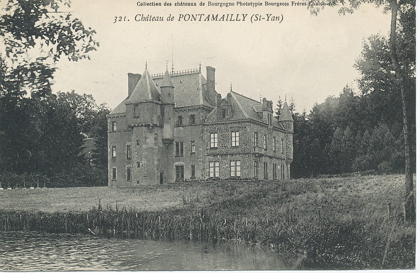 Château de Pontamailly (Saint-Yan).