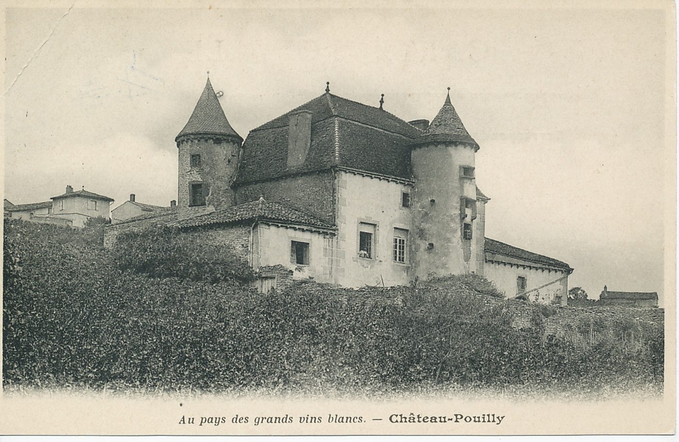 Au pays des grands vins blancs. Château-Pouilly.