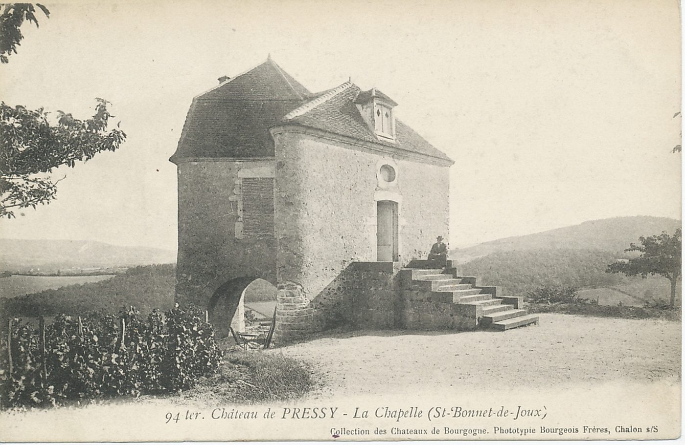 Château de Pressy. La chapelle (Saint-Bonnet-de-Joux)