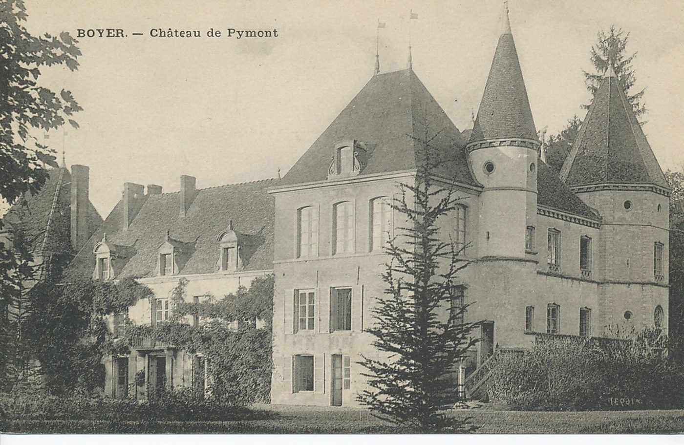 Boyer. Château de Pymont.