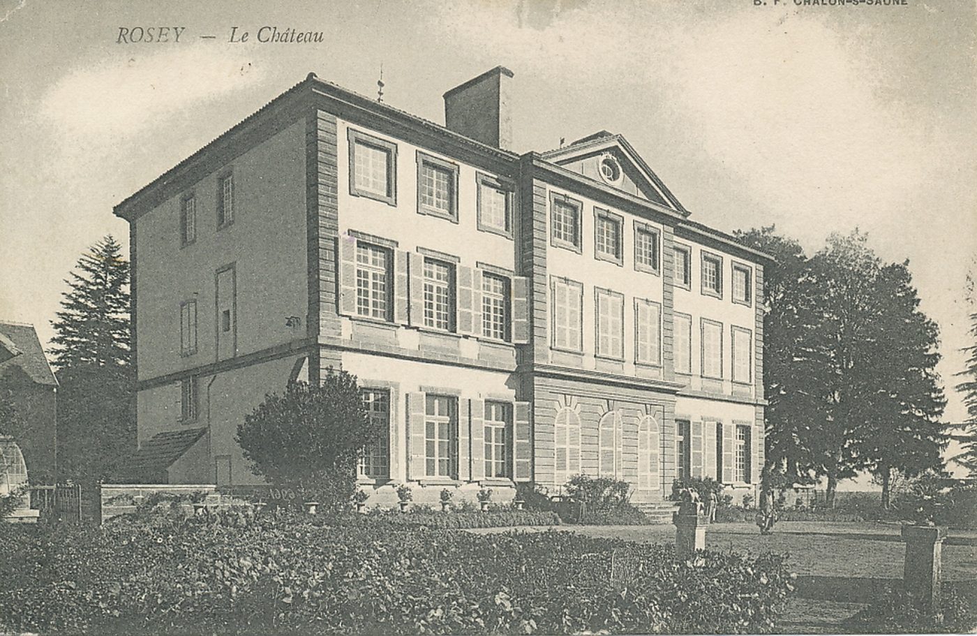 Rosey. Le château.
