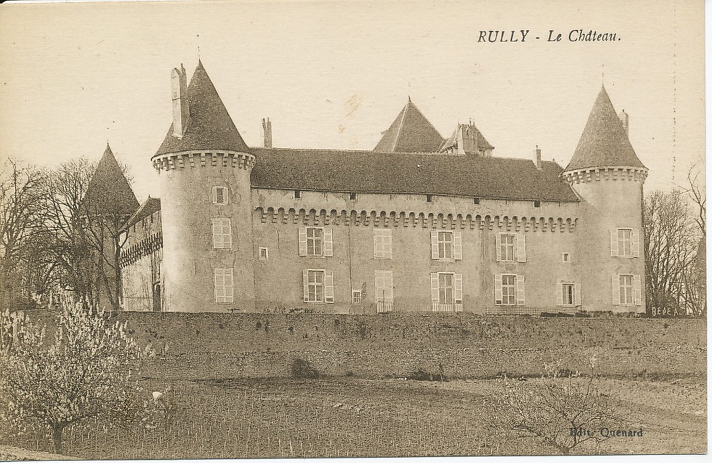 Rully. Le château.