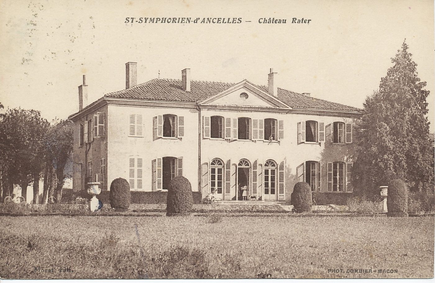 Saint-Symphorien-d'Ancelles. Château Rater.